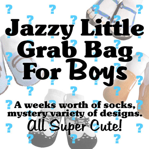 Jazzy Little Bag of Socks for Boys!