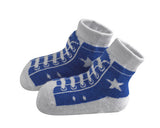 Bamboo High Top Sneakers: Red or Blue