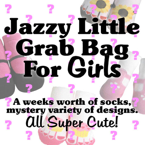 Jazzy Little Bag of Socks for Girls!